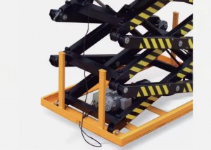 Adjustable lift table Quad scissor with Remote Control Lift Table