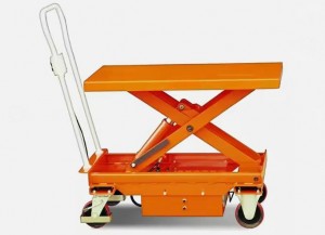 Electric platform cart