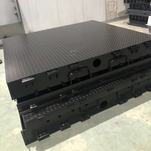 Adjustable 20t Hydraulic Portable Dock Leveler Hydraulic Italy Industrial Movable Dock Levelers