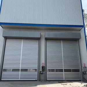 Automatic Aluminum Shutter Door – Simple Installation