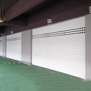 What problems will occur if the rolling shutter door is not constructed in place