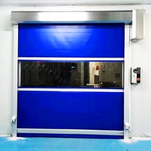 Fast PVC High-Speed Roller Shutter Doors for Factories
