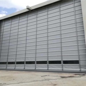 Flexible PVC Windproof Door with Automatic Opening and Closing