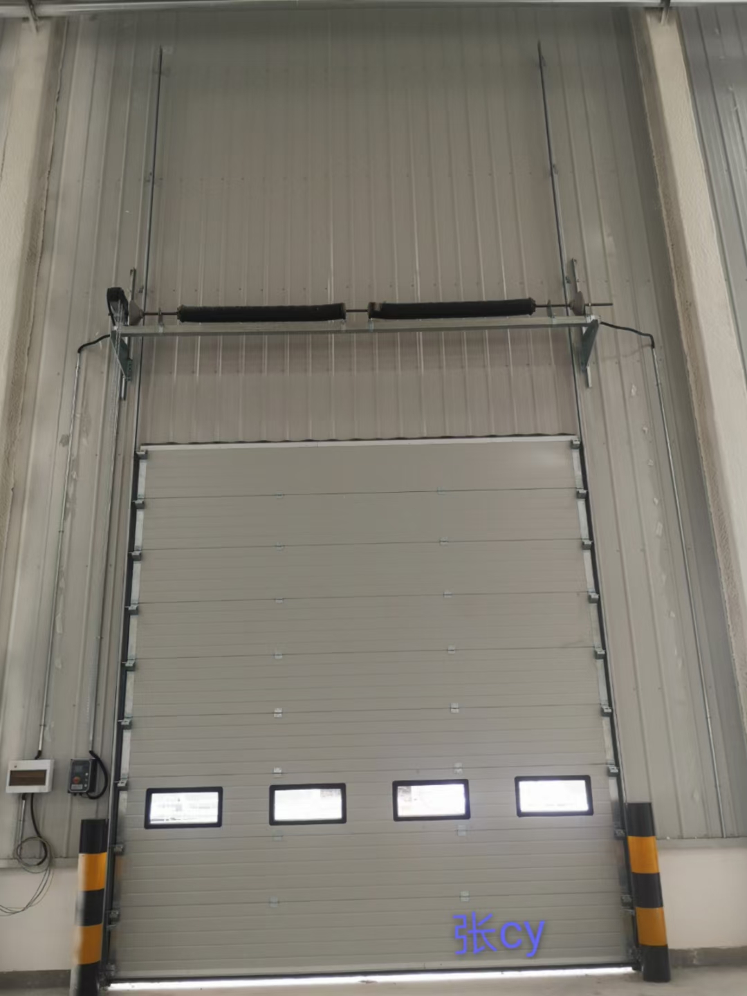 What is the market demand for industrial sliding doors?