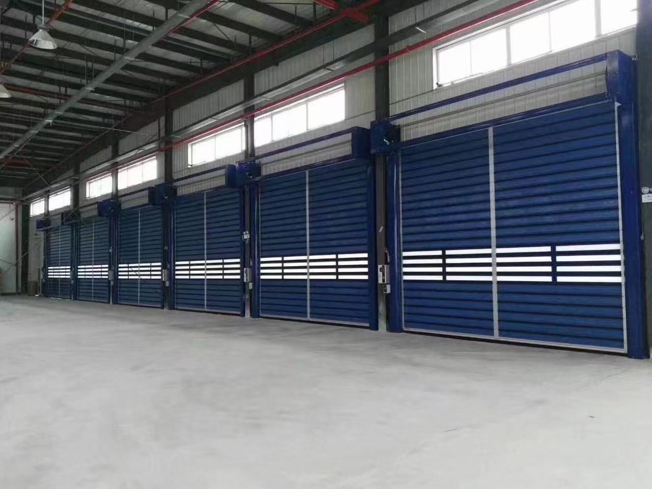Which material of fast door has higher durability