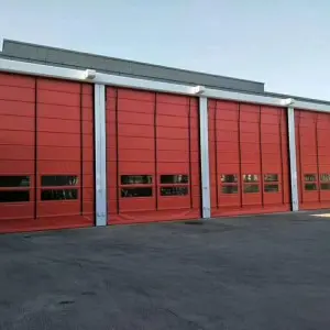 Improving safety and efficiency with flame-retardant PVC rapid doors