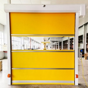 PVC High-Speed Doors for Factories Fast & Automatic
