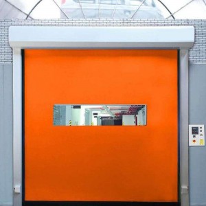 Quick Fix PVC Doors for Industrial Security