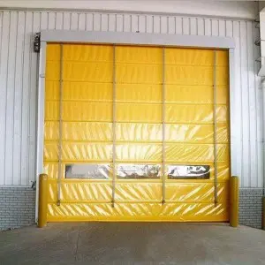 Enhanced Access and Security with Stacked Roller PVC Doors