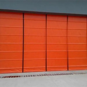 Top-Notch PVC Fast Door with Fire-retardant & Pinch-Preventive Properties